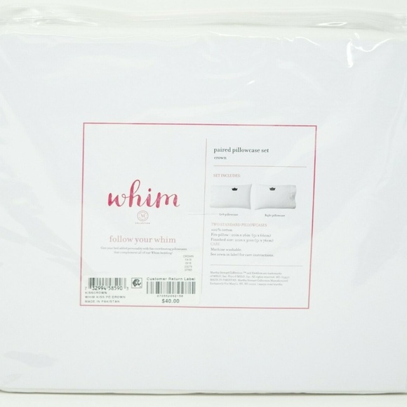 Cotton Crown Constellation Pillowcase Pair STANDAR - Picture 4 of 4